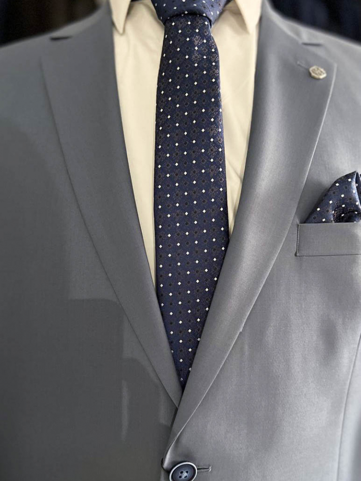 Костюм РОК 2-ка Серый фактурный